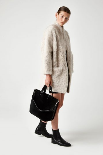 batwing shearling Coat - women | Gushlow & Cole - JXBWC0-CLK