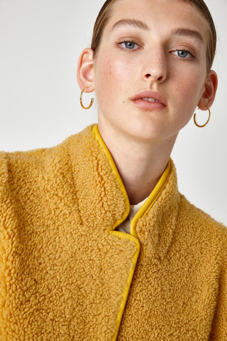 shearling coat