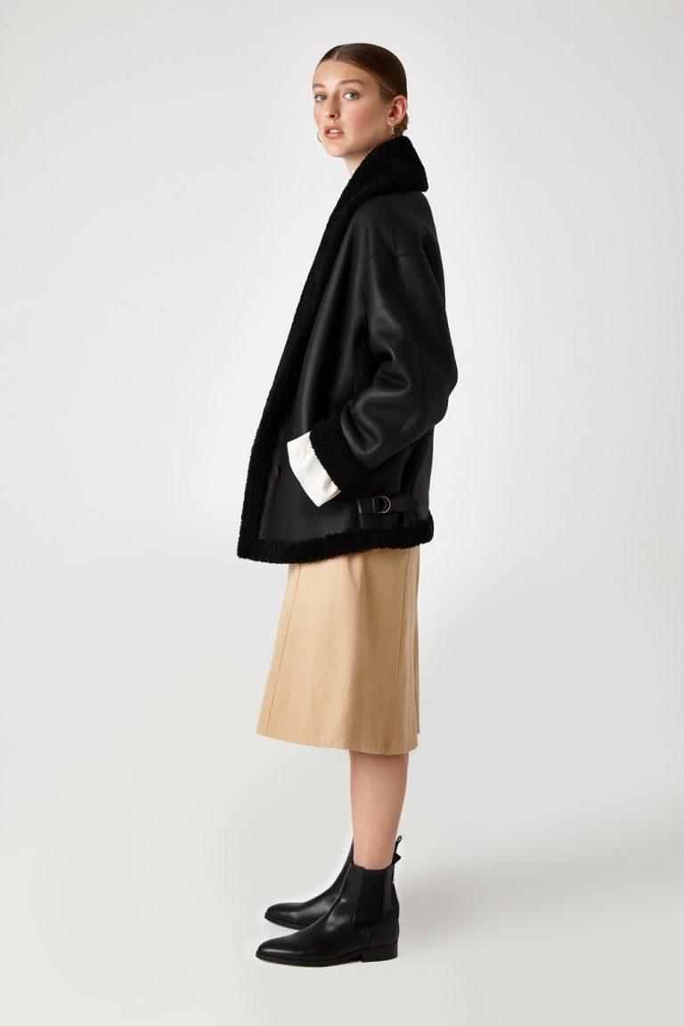 Shearling Aviator Jacket