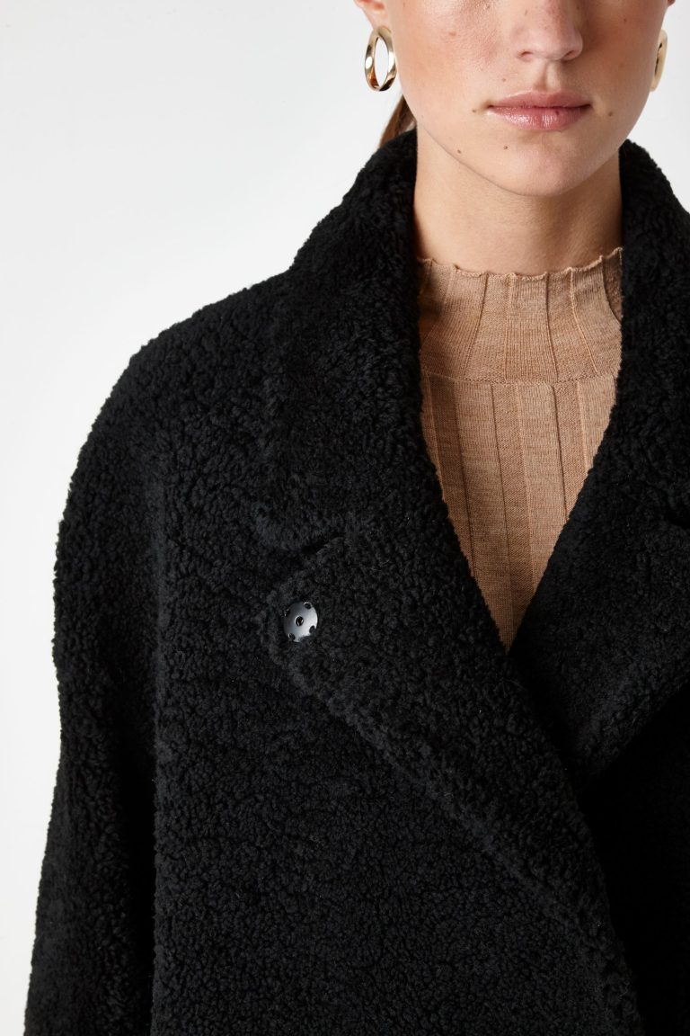 shearling coat - women | Gushlow & Cole - COVE0(19)-BLK