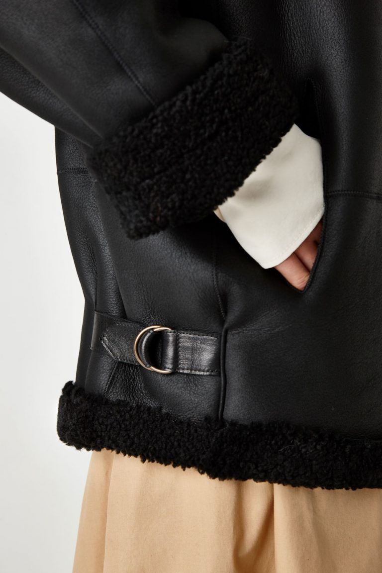 Shearling Aviator Jacket