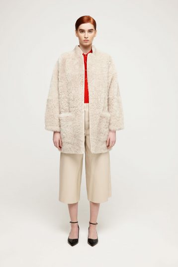 batwing shearling Coat - women | Gushlow & Cole - JXBWC0-CLK