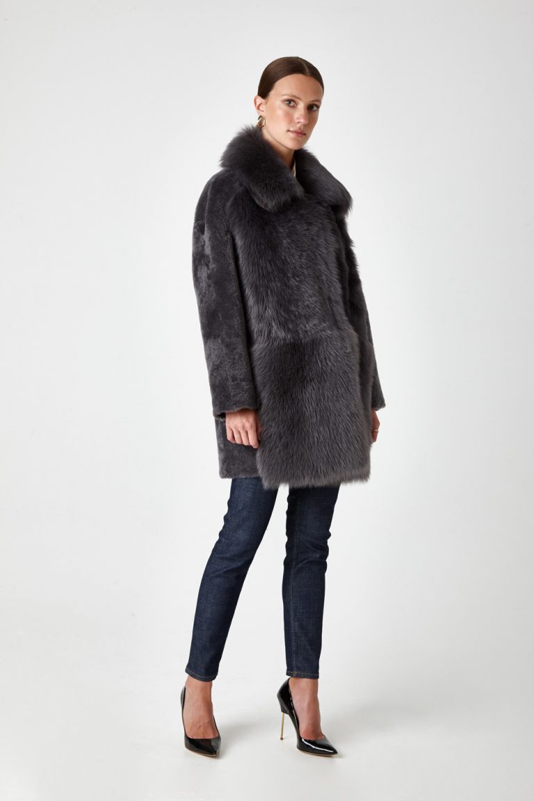 shearling coat