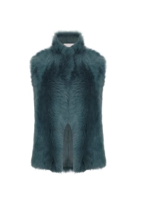 Last Minute Luxury Gifts - mixed shearling gilet