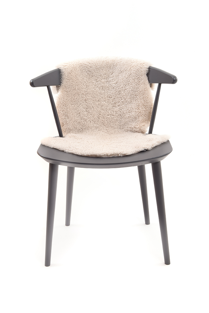 Medium Teddy Merino Sheepskin Rug in White front