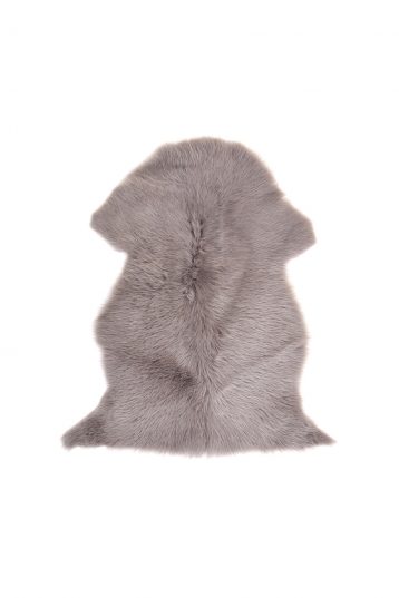 Small Toscana Sheepskin Rug in Taupe cut out