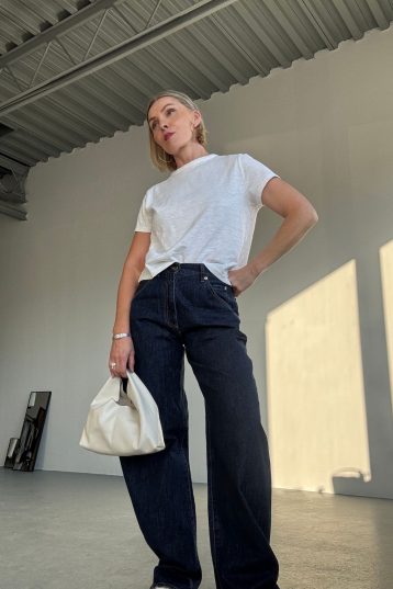 Clara Small White Leather Shoulder Bag | Bags | Gushlow & Cole - yara svalek styling bag